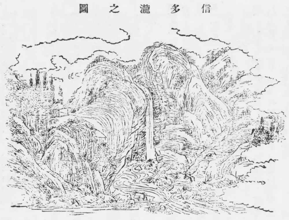 信多滝の図